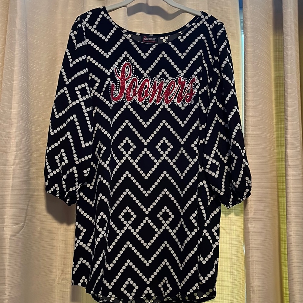 University of Oklahoma blouse